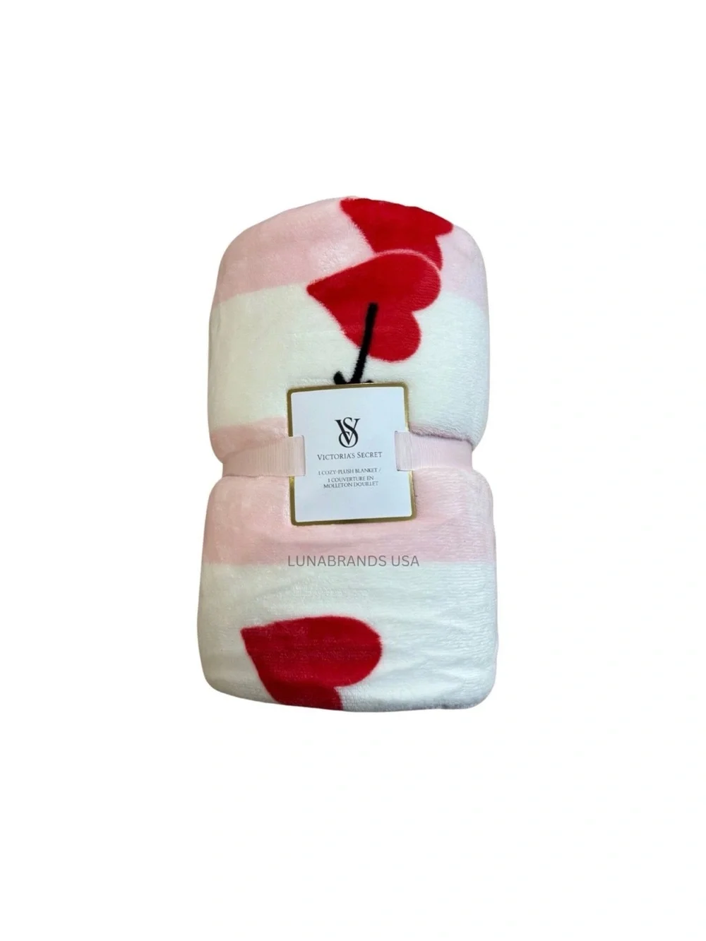 VICTORIA’S SECRET- VALENTINE’S DAY EDITION 2025- COZY FLEECE BLANKET 50X60”